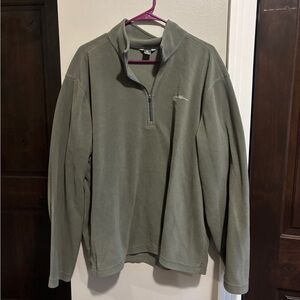 Eddie Bauer Green Men’s XL Fleece Pullover